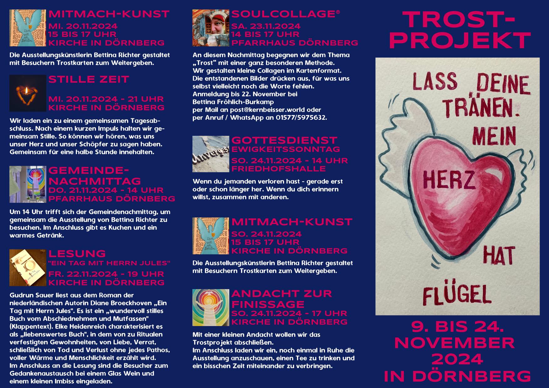Flyer Trostprojekt Seite 1